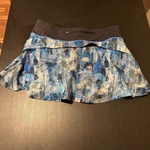 Lulu lemon play off the pleats tennis skirt